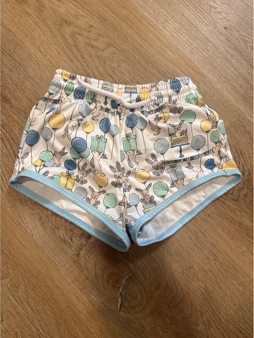 Bella Bliss birthday swim trunks size 3